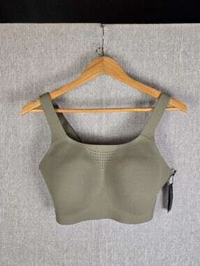 Victoria's Secret Sport High Support Sports Bra Olive Color Sz 38DD NWT